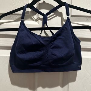 VSX: navy blue sports bra